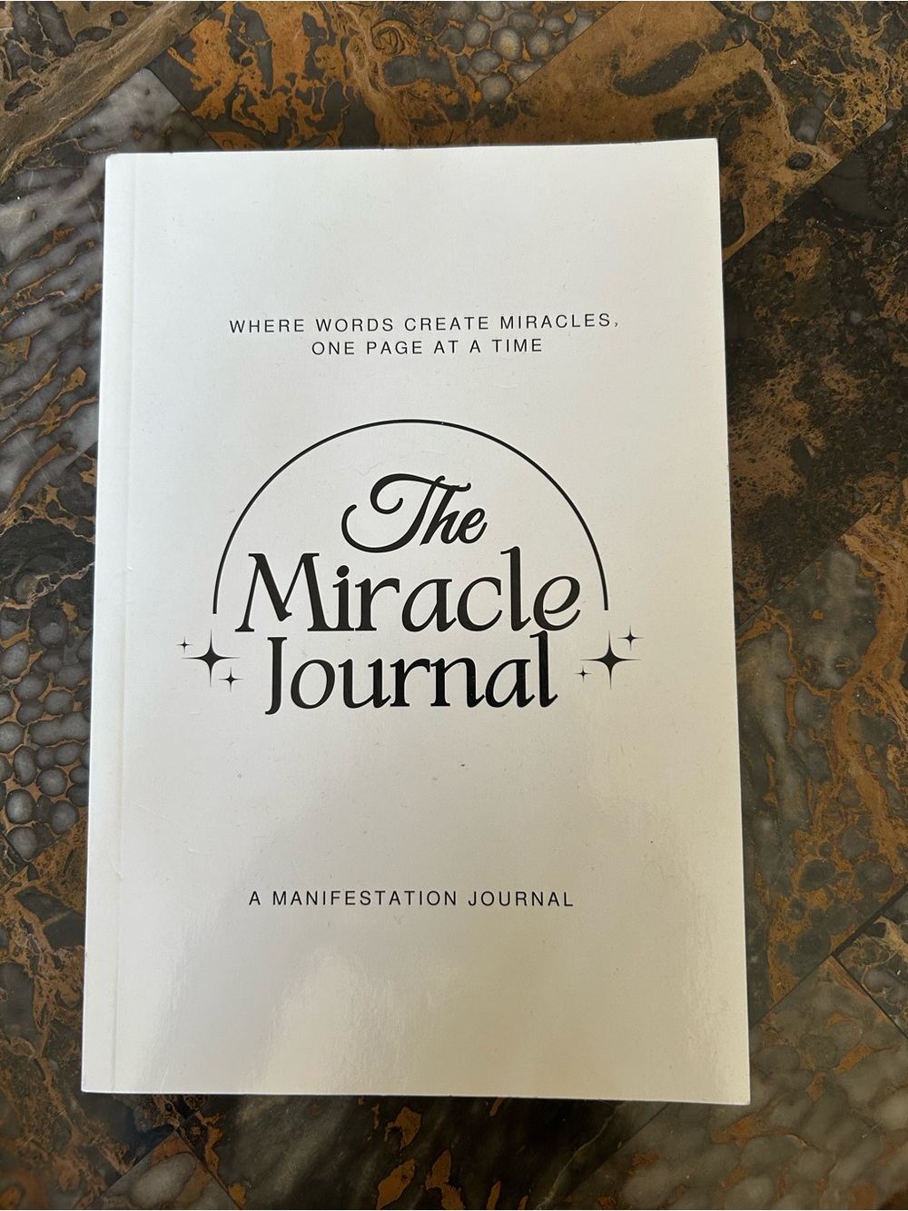 The Miracle Journal - White Manifestation Journal